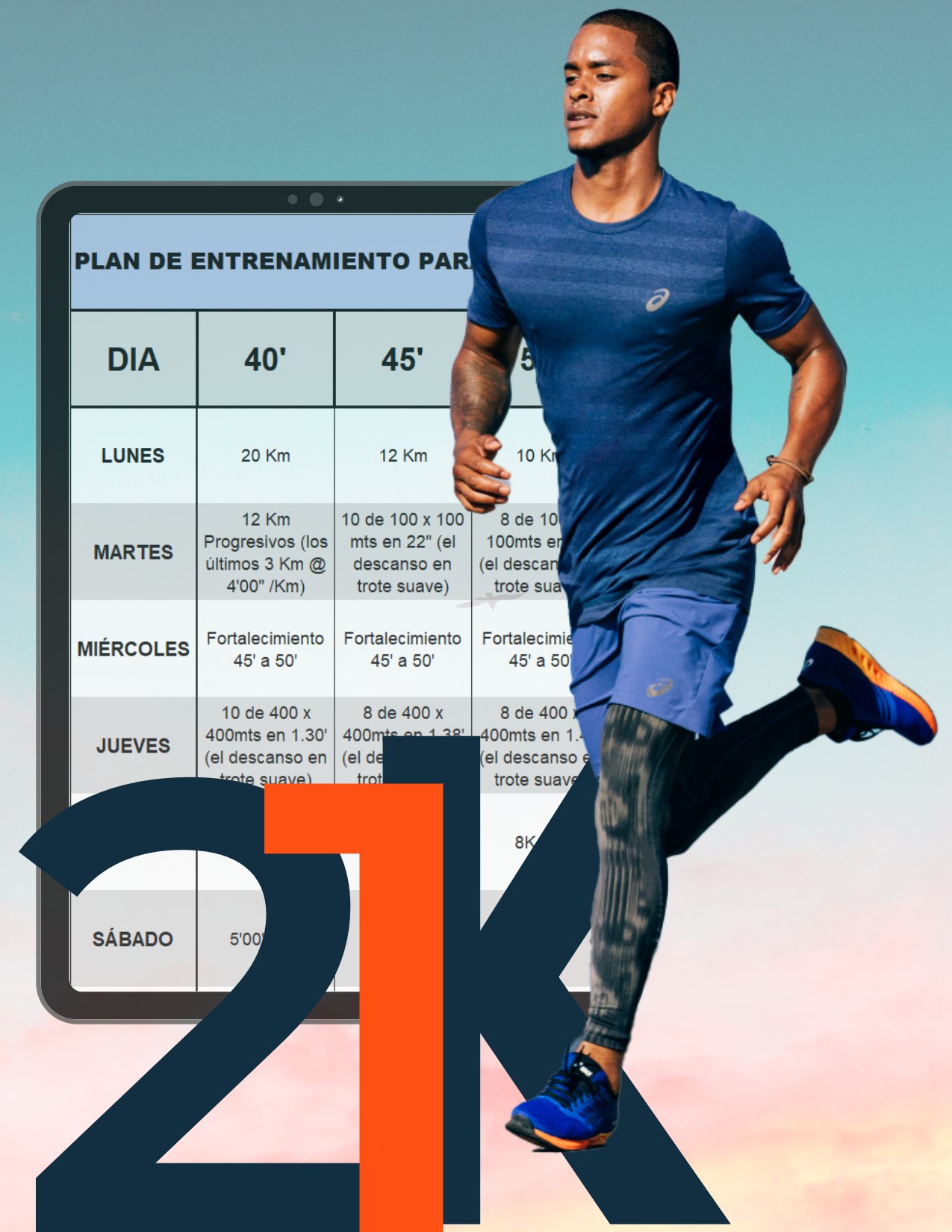 Plan de Entrenamiento para medio maratón (12 semanas)