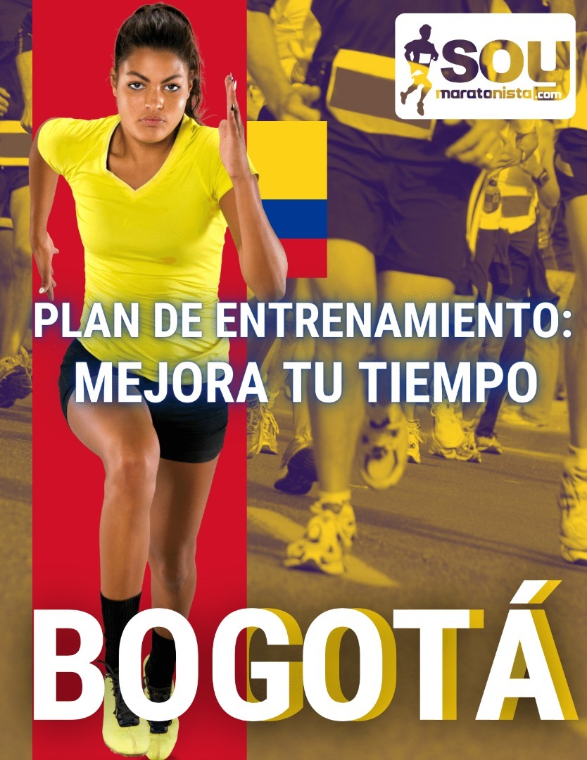 PDF descargar plan entrenamiento medio maratón Bogotá